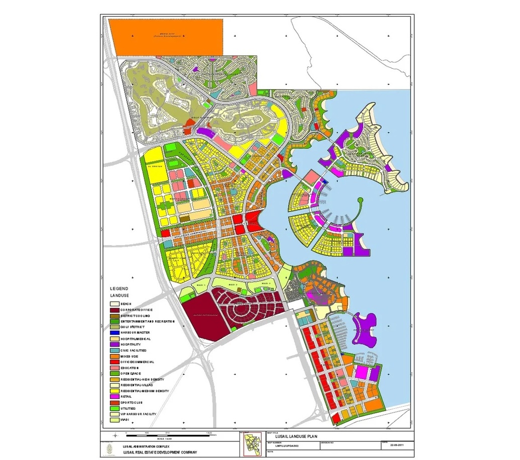 Lusail master plan
